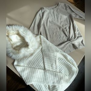 Cat & Jack Sweater/Knit Bundle Size 7/8